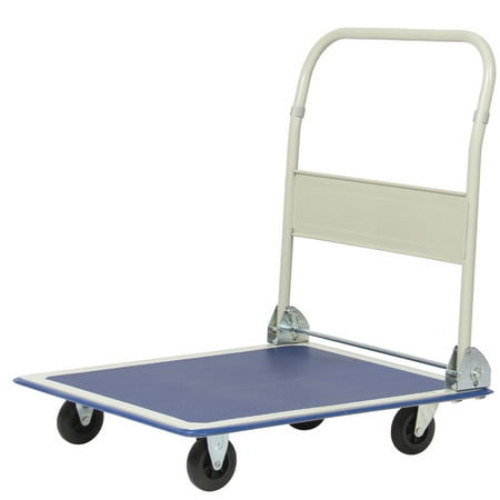 Best Choice Products Foldable Flatbed Platform Dolly Push Cart,