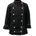 thumbnail image 2 of Filipina Chef Top Swiss Chef Caballero Negro Vivos Blancos Talla Mediana, 2 of 6