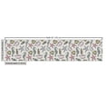 thumbnail image 3 of Underwater Upholstery Fabric by the Yard, Seashells Coral and Seahorse Shapes Retro Marine Theme Print in Pastel Colors, Decorative Fabric for DIY and Home Accents, Multicolor by Ambesonne, 3 of 5