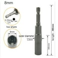 thumbnail image 1 of MYG 1PCS 80mm Length 1/4" Hex DriveSocket Nut Bolt Drill Bits, 1 of 5