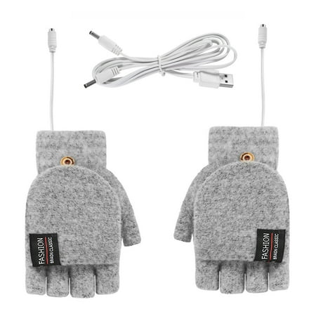 

ibaste Heating Gloves Durable Comfortable USB Electric Gloves