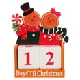 thumbnail image 1 of CIMAXIC Calendrier de Noël en Bois Calendrier de Bureau Bloc de Calendrier de Noël Décoration de Bureau Calendrier de Table Calendrier de Noël Décoratif Calendrier de Bureau Artisanat, 1 of 5