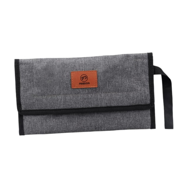 PRUEBAS de SILLO BOLSO Money Pouch Compacto Multipropósito Multipropósito Bolsa de almacenamiento portátil de almacenamiento con bloqueo combinado Gris