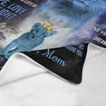 thumbnail image 4 of DAJU Personalized Love Blanket Throw to My Son from Mom you'll feel my love within it moring noon and night Blanket Gift for Son(60*80inch), 4 of 5