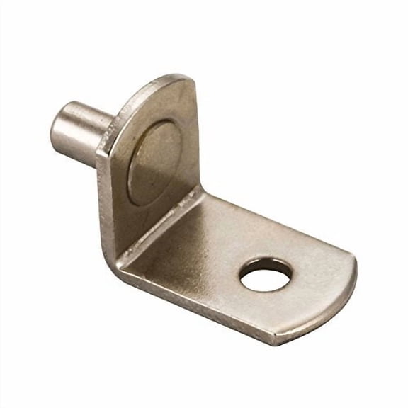 Bag Of 20 5Mm Angle Shelf Supports With /8" Hole Finish: Bright Nickel20