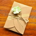 thumbnail image 6 of SEWCHICS Handmade Elegant Dried Flower Greeting Cards, 18pcs Assorted Colors, Perfect for Business and Personal Use, 6 of 8