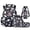 Cute Cow Print, variant on KUIFORTI Cute Penguin 4Pcs Kids Backpack Set, Lightweight Bookbag with Lunch Box Pencil Pouch Water Bottle Sleeve for Elementary Primary Middle School