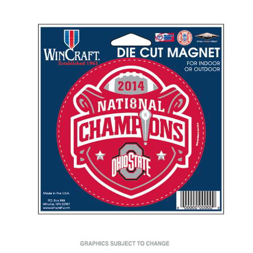 NCAA Ohio State Buckeyes 12-Inch Magnet