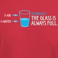 thumbnail image 3 of CafePress - Technically, The Glass Is Always Full T Shirt - Men's Classic Graphic Cotton T-Shirt, 3 of 4
