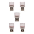 thumbnail image 2 of maskred Veilleuse USB Étoile Mini Ciel Romantique Étoilé Flexible pour Fête Rouge USB Coloré LED 5Set, 2 of 6