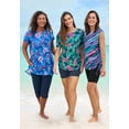 thumbnail image 4 of Swim 365 Women's Plus Size The Swim Tee, 4 of 5