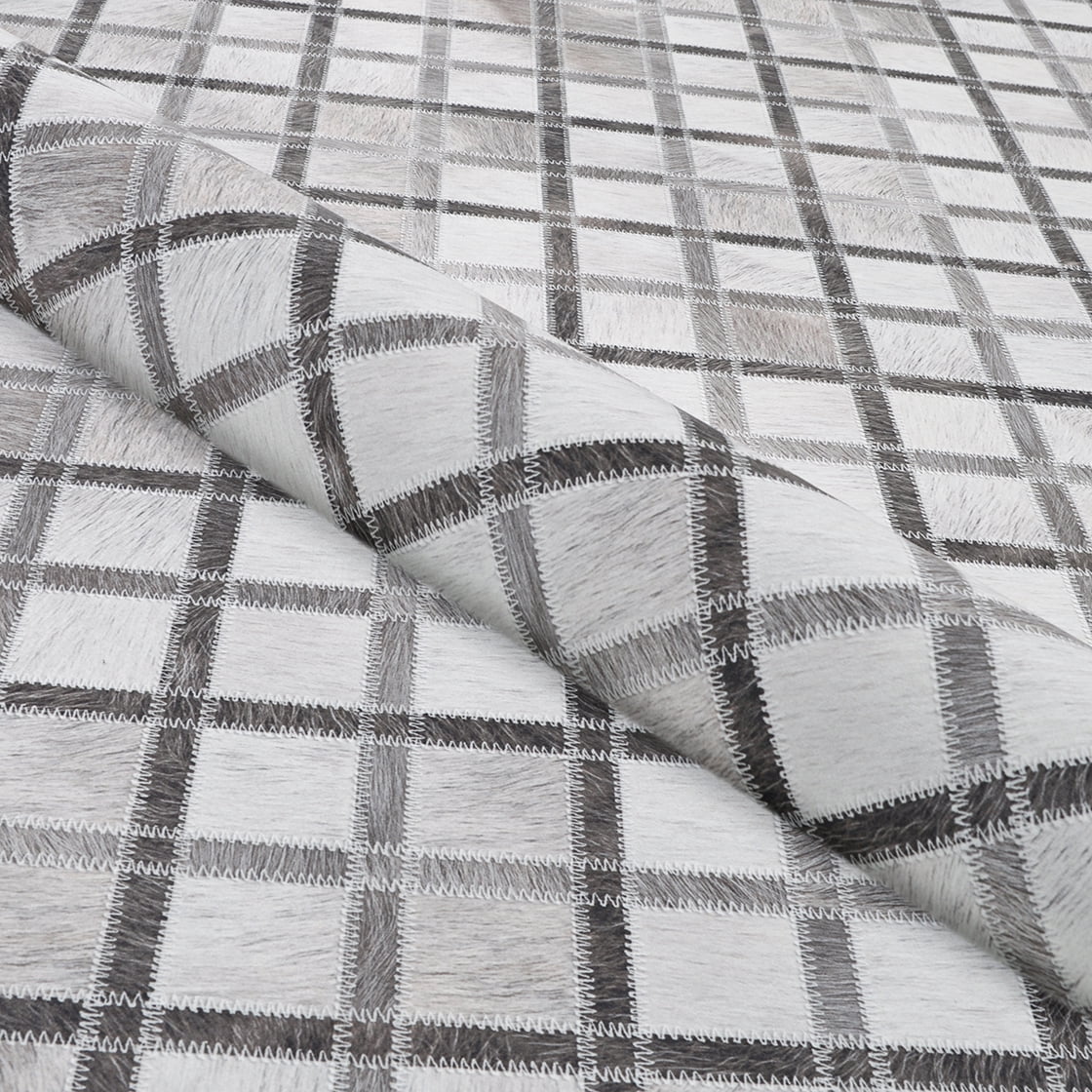 Couristan Prairie Retro Lattice Grey-Ivory Area Rug, 7'6" x 10'