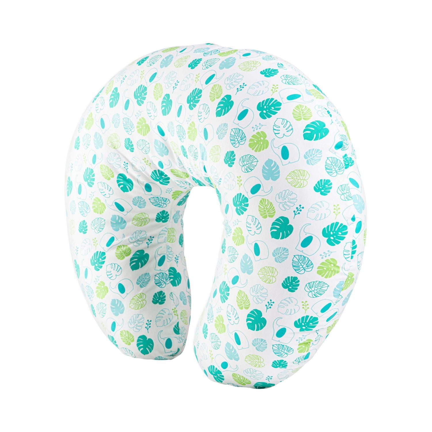 Dr. Brown's™ Breastfeeding Pillow with Removable Cover for Nursing Mothers, Machine Washable, Cotton Blend, Green