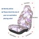 thumbnail image 3 of Balery Owl And Floral Funda de Asiento para Auto con Diseño - Cubierta Frontal Suave y Transpirable con Protector Antideslizante- 1 Unidad, 3 of 5