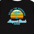 thumbnail image 4 of Inktastic Summer Enjoy the Sunshine Newport Beach Florida in Blue Boys or Girls Long Sleeve Toddler T-Shirt, 4 of 5