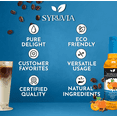 thumbnail image 5 of Syruvia Pumpkin Spice Sugar Free Coffee Syrup No-Calorie Coffee Sauce for Coffee, Lattes, Shakes, Smoothies, Desserts, 25.4 Fl. Oz, 5 of 7