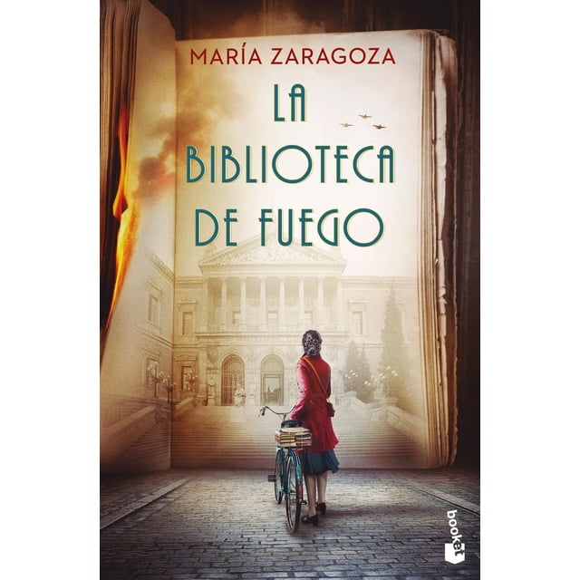 Libro La Biblioteca De Fuego Tapa Blanda, Autor Maria Zaragoza, Editorial Booket Mexico