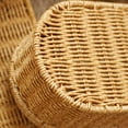 thumbnail image 4 of jifeng Imitation Rattan Storage Basket Storage Box Multipurpose Desktop Container Woven 28cmx14cmx9cm, 4 of 9