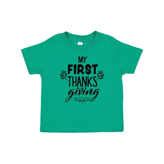 Inktastic My 1st Thanksgiving Boys or Girls Baby T-Shirt