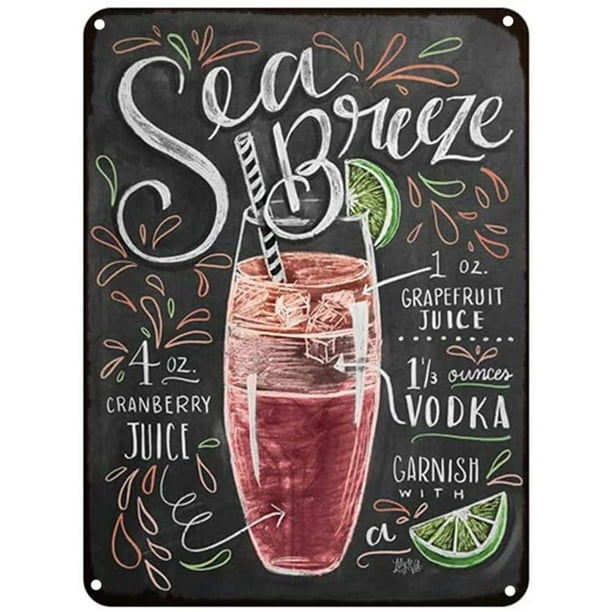 Sea Breeze Tail Metal Signs Home Decor Vintage Tin Pub Decorative Plates Sign Wall Plaques Iron Painting Com - Tin Signs Home Decor Sea Breeze Tail Metal Signs Home Decor Vintage Tin Pub Decorative Plates Sign Wall Plaques Iron Painting Com - Tin Signs Home Decor