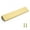 champagne Gold, variant on Goldenwarm 25 Pack Brushed Brass Cabinet Pulls Champagne Gold Finger Drawer Pulls Hole Center 3in