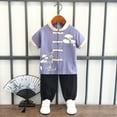 thumbnail image 3 of Ropa antigua para niños Ropa de verano para niños Ropa antigua Han Ropa de estilo chino para niños Ropa Tang de la República de China Ropa de verano para niños, 3 of 6