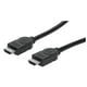 thumbnail image 1 of Cable Video HDMI 2m Manhattan 323215 Alta Velocidad Ethernet 30Hz Negro, 1 of 3