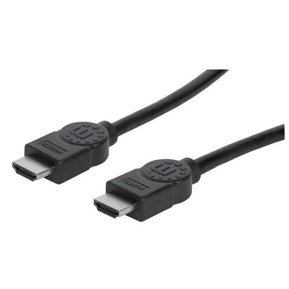 Cable Video HDMI 2m Manhattan 323215 Alta Velocidad Ethernet 30Hz Negro