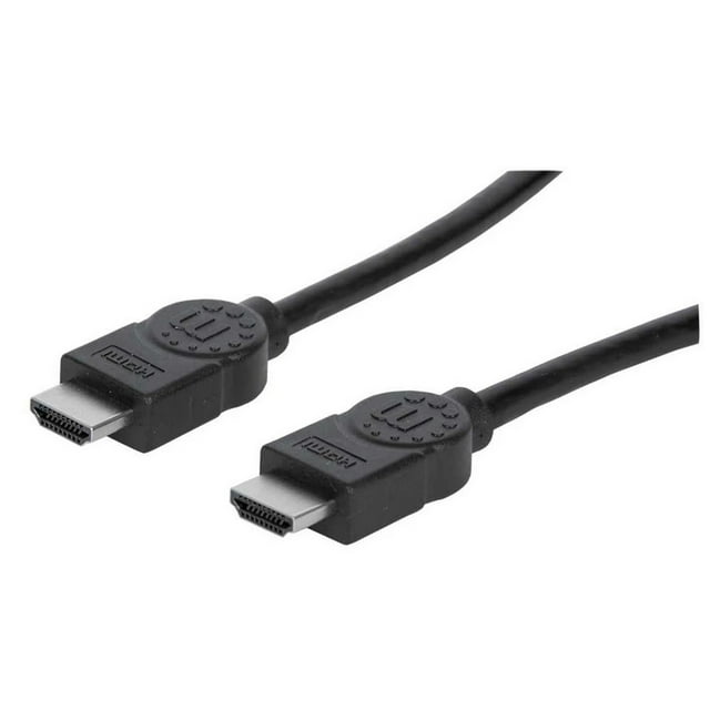 Cable Video HDMI 2m Manhattan 323215 Alta Velocidad Ethernet 30Hz Negro