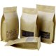 thumbnail image 1 of 2026 12 pcs Kraft Paper Stand Up Food Bags, Reusable Ziplock Seal Bags, Kraft Paper Food Storage Pouches, Kraft Paper Food Packing Bag Transparent Win, 1 of 5