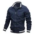 thumbnail image 1 of Chaqueta Casual Chaqueta Deportiva Deportiva De Color Sólido, 1 of 8