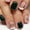 C, variant on Halloween Nail Stickers Dark Cat Pumpkin, 24Pcs Removable Fake Nail Patches, Spooky Nail Art Decals for Halloween Party, Reusable Nail Stickers Kit