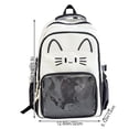 thumbnail image 3 of Hsqqdc Cat Clear Window Nylon Ita Backpack Large Capacity Knapsack Travel Daypack, 3 of 7