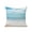 Blue, variant on Outdoor Pillows Waterproof, Orange Red Boho Bedding Throw Pillows with Insert for Couch Sofa Bed, Vintage Flower Tribal Distressed Printed 16x16 Inch Pillowcases Decorative Patio Pillow Set of 1