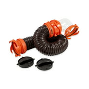 Camco 39768 Rhinoflex Tote Tank Hose Kit - Compatible with any Sewer Hose Fitting