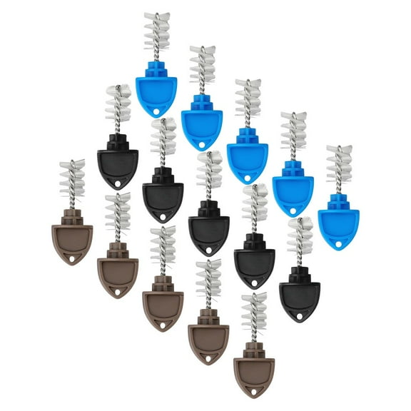 15Pcs Beer Tap Brushes Beer Spout Cleaner Stoppers Keg Faucet Cap Cleaning Brush