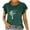 14-Green, variant on SELONE Peplum Tops for Women Short Sleeve Tops Blouses Regular Fit T Shirts Pullover Tees Tops Dandelion Print T-Shirts Crew Neck Tops Blouses Easy Care Soft Breathable Pullover Tops Green XXXL