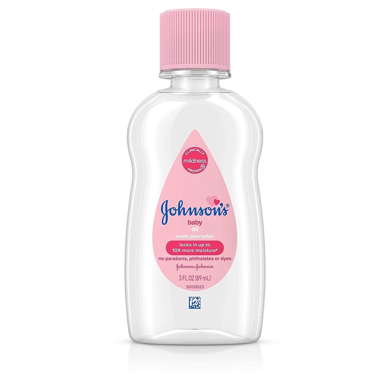 2 Pack - Johnson's Baby Oil 3oz Each