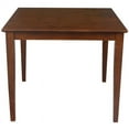 thumbnail image 4 of International Concepts 3-Piece Dining Set with 36" Round Table and 2 Side Chairs, Espresso Finish, 4 of 8