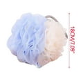 thumbnail image 6 of JingChun Bath Sponges Loofahs Large Size, 1 Pack Shower Sponge Exfoliating Cleaning Bath Loofa Body Scrubber Balls for Women Men Children Washing, 6 of 7