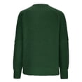 thumbnail image 4 of IROINID Pull à Col Roulé pour Femmes Couleur Unie Ample Manches Courtes Longues, 4 of 6