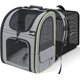 thumbnail image 1 of Mochila transportadora de mascotas Pecute expandible para gatos y perros de 17 libras, 1 of 9