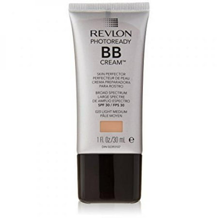 Revlon Photoready BB Cream Skin Perfector, Light Medium, 1.0 Fl