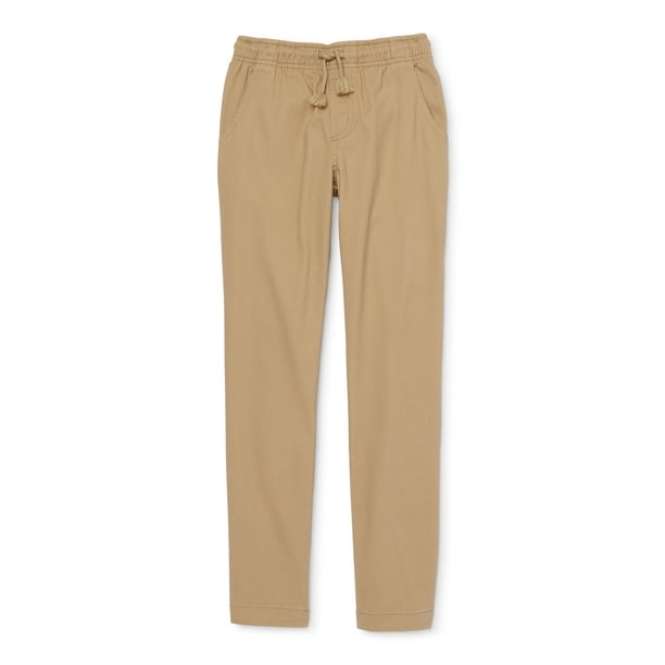 Wonder Nation - Wonder Nation Boys Pull On Pants, Sizes 4-18 & Husky - Walmart.com - Walmart.com