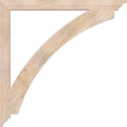 thumbnail image 3 of Ekena Millwork 3 1/2"W x 46"D x 46"H Thorton Traditional Smooth Bracket, Douglas Fir, 3 of 4