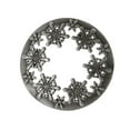 thumbnail image 1 of Velas perfumadas mayimx Adorno de vela cubierta de nieve plata, 1 of 9