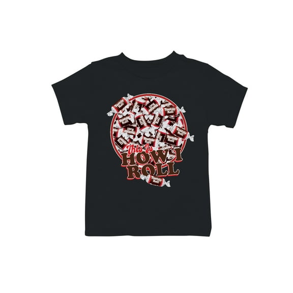 Officially Licensed Tootsie Roll How I Roll Fun Youth's T-shirt