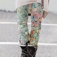 thumbnail image 2 of Feancey Holiday Clearance Mardi Gras Workout Leggings for Women Seamless Scrunch Tights Tummy-Control Yoga Sport Leggings Trendy Sequin Print Carnival Party Skinny Pants Multicolor L, 2 of 6
