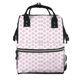 thumbnail image 1 of Easygdp Pink Paw para Bolsa de Bebé de Gran Capacidad con Múltiples Bolsillos, Bolsa de Pañales para Padres, Bolsa de Viaje Organizada y Elegante, 1 of 6