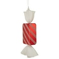 thumbnail image 4 of Northlight Wrapped Candy with Striped Glitter Shatterproof Commercial Christmas Ornament - 18", 4 of 6